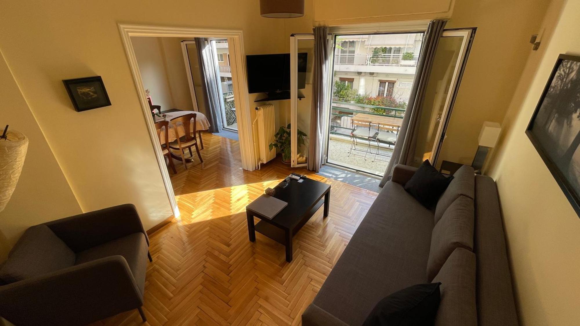 4 Newly Renovated Charming Apartments Steps From Panormou Metro Station Αθήνα Δωμάτιο φωτογραφία